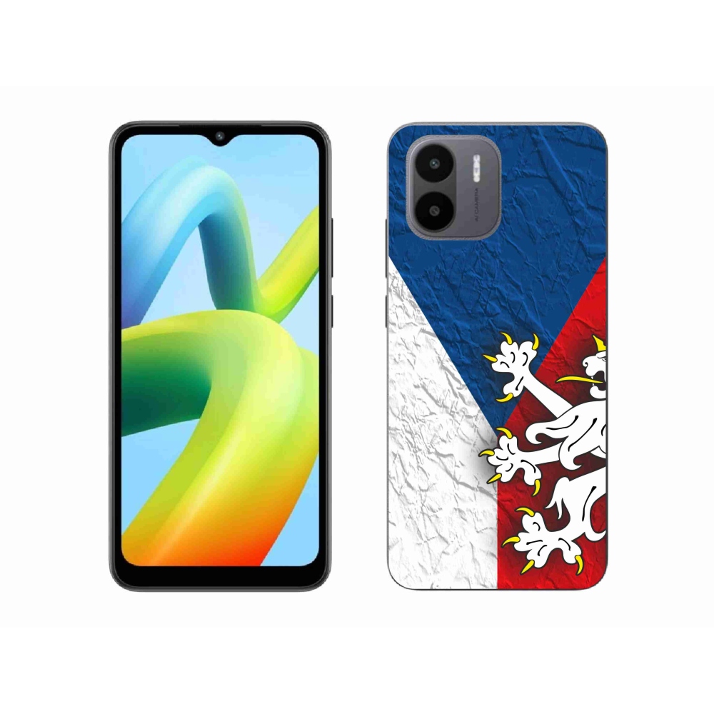 Gelový kryt mmCase na Xiaomi Redmi A1 - česká vlajka 1