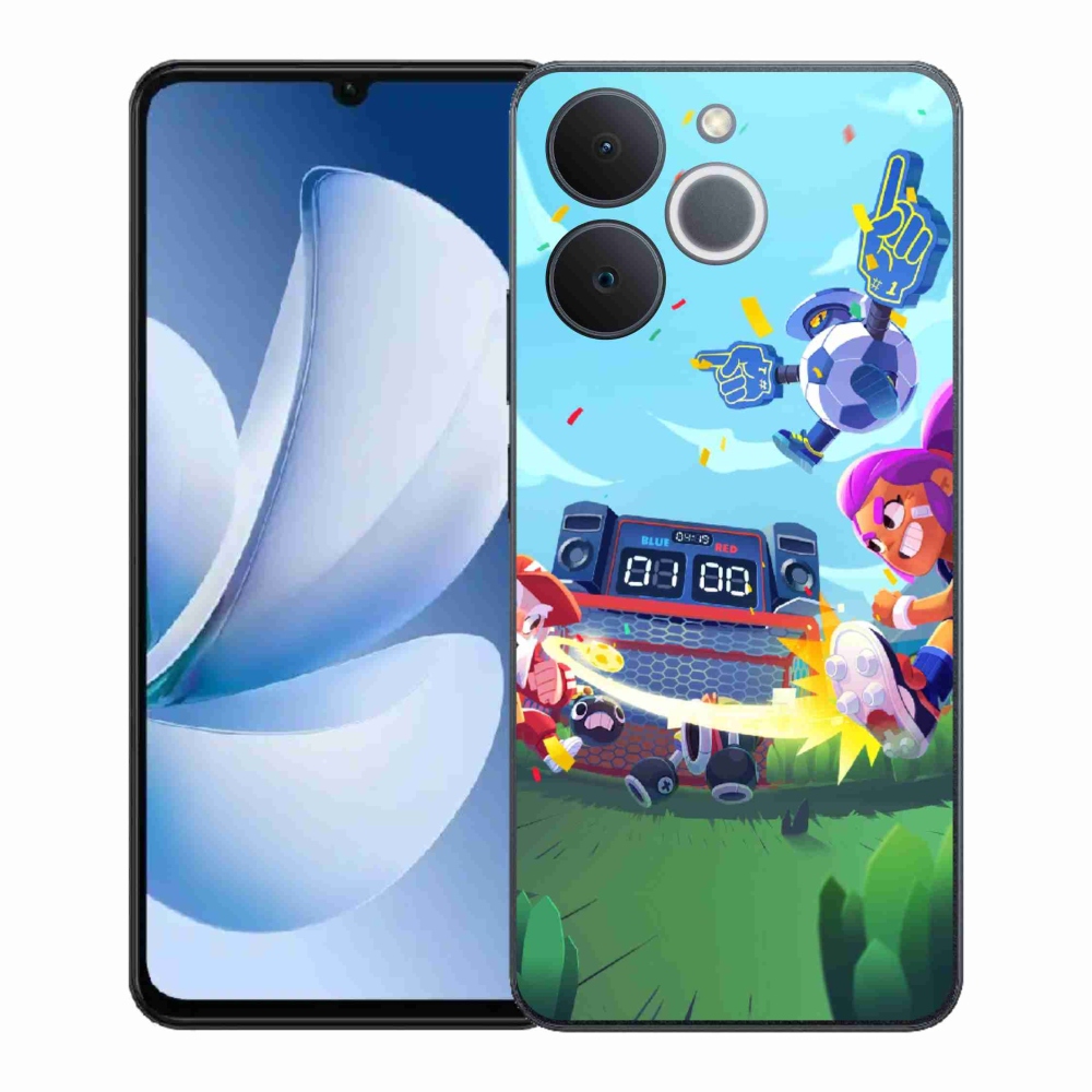 Gelový kryt mmCase na Realme Note 70T - brawl stars 1