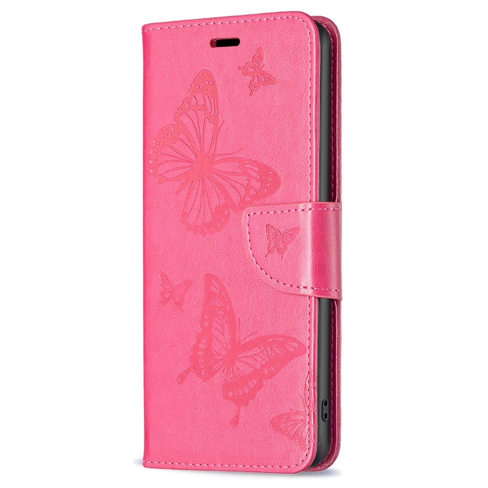 Butterfly knížkové pouzdro na Samsung Galaxy A55 5G - rose