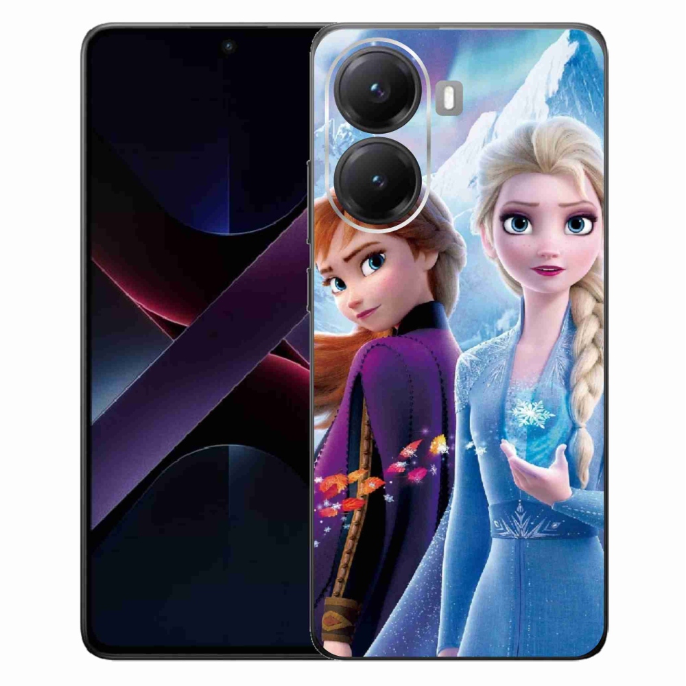 Gelový kryt mmCase na Xiaomi Poco X7 Pro 5G - ledové království 3