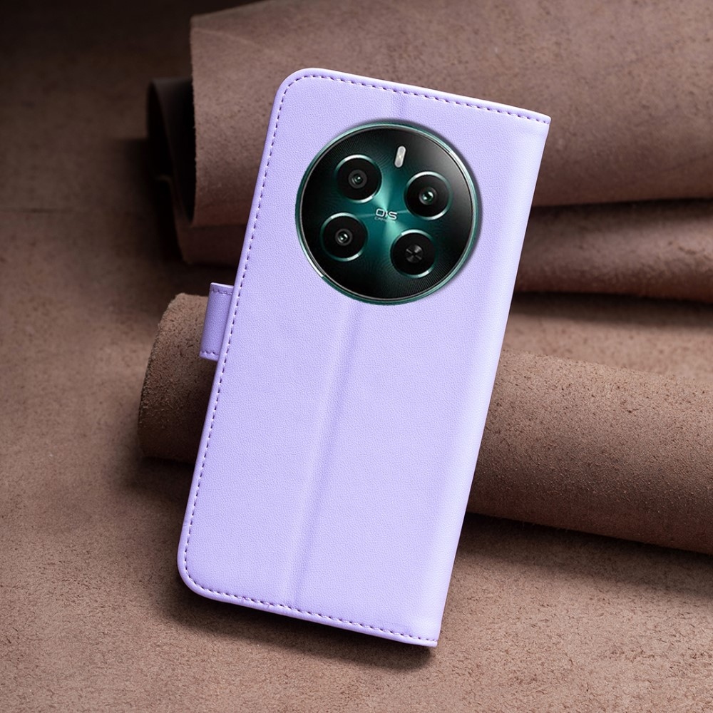 BNF knížkové pouzdro na Realme 12+ 5G - světlefialové