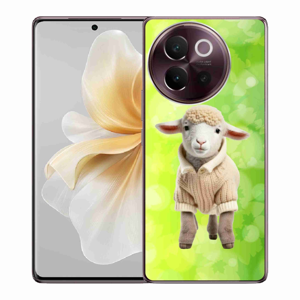 Gelový kryt mmCase na Vivo V40 Lite 5G - jehně ve svetru