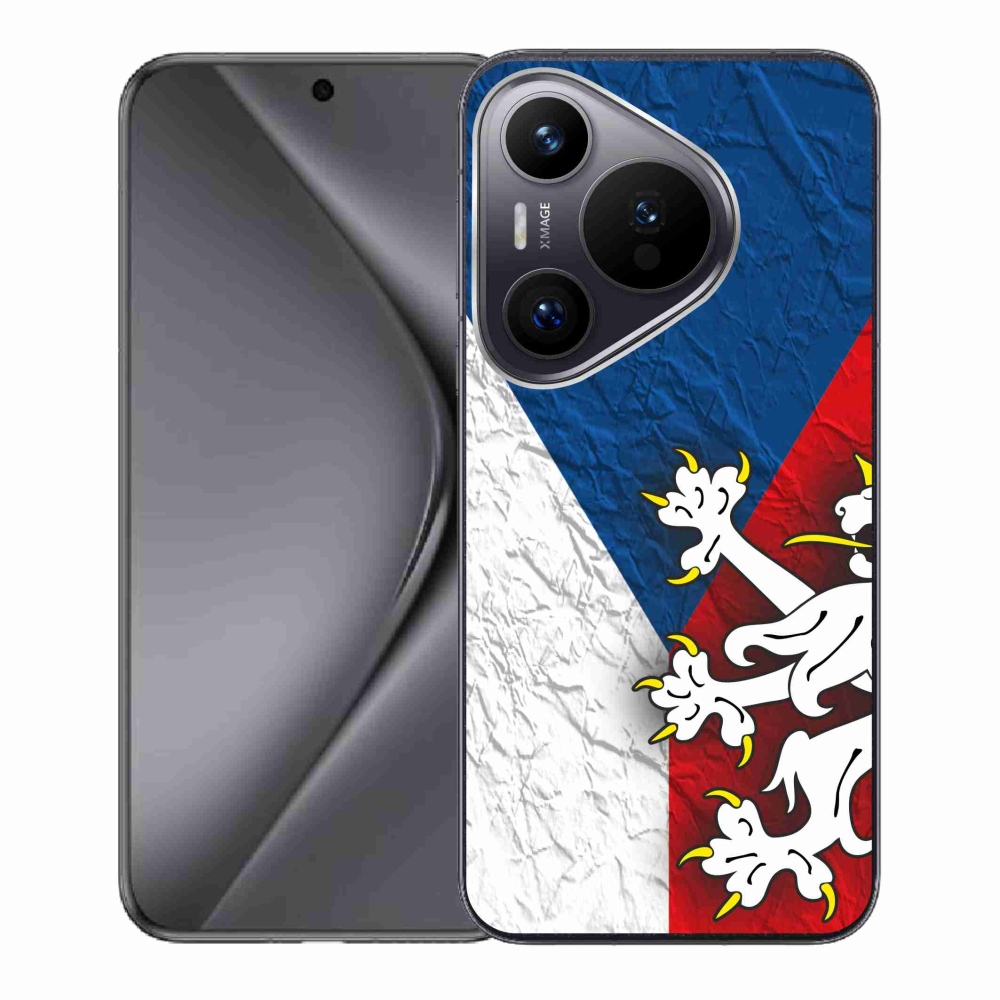 Gelový kryt mmCase na Huawei Pura 70 - česká vlajka 1