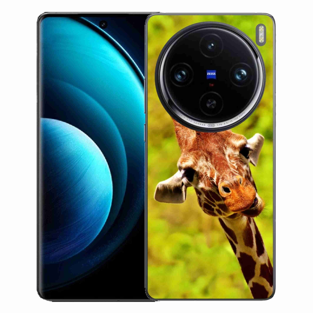 Gelový kryt mmCase na Vivo X100 Pro 5G - žirafa