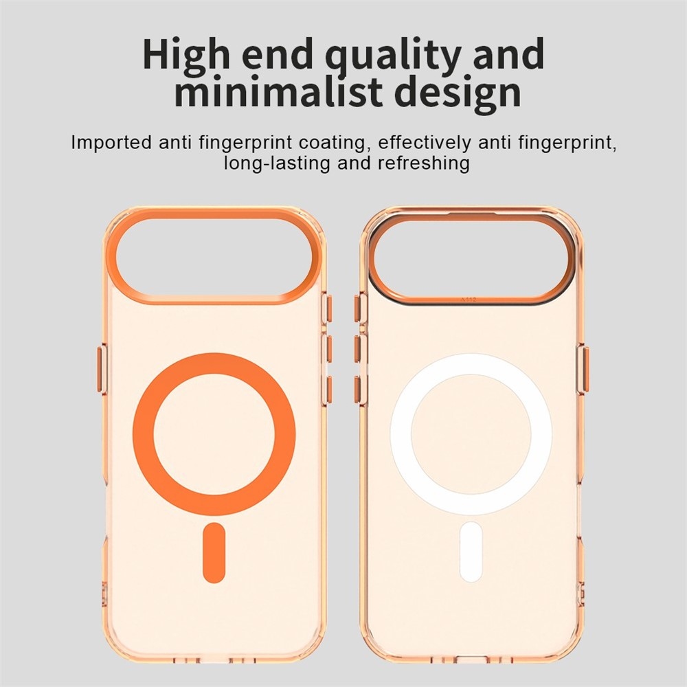 Candy gelový obal MagSafe pro iPhone 17 Air - oranžový