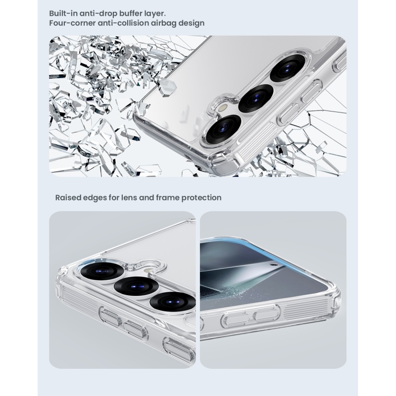 Nillkin Nature TPU PRO Kryt pro Samsung Galaxy S25 Transparent