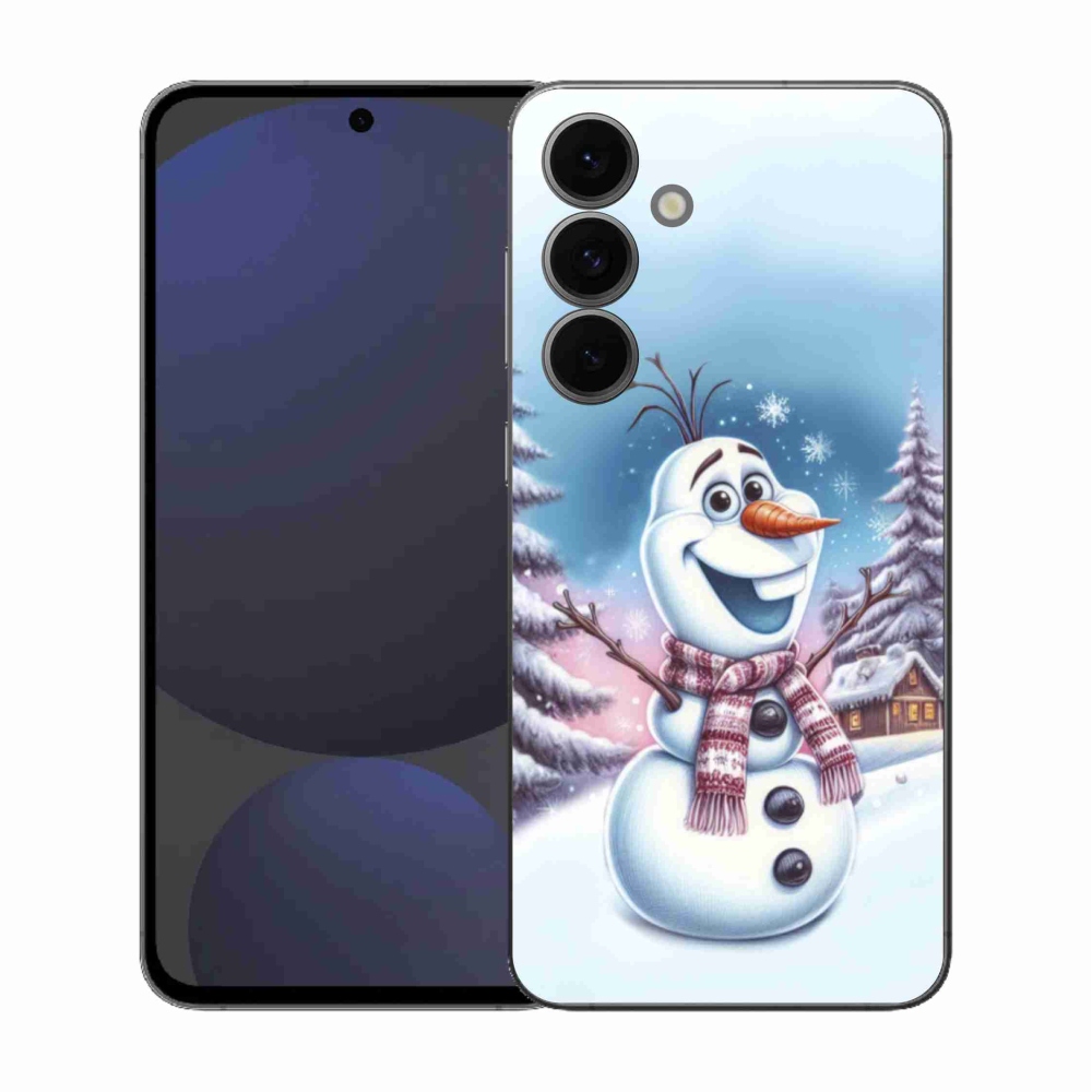 Gelový kryt mmCase na Samsung Galaxy S25 FE - ledové království