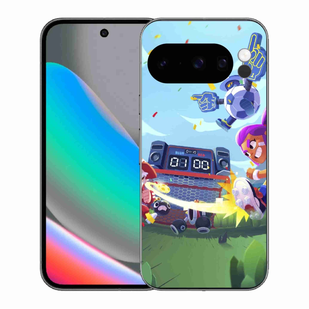 Gelový kryt mmCase na Google Pixel 10 Pro - brawl stars 1
