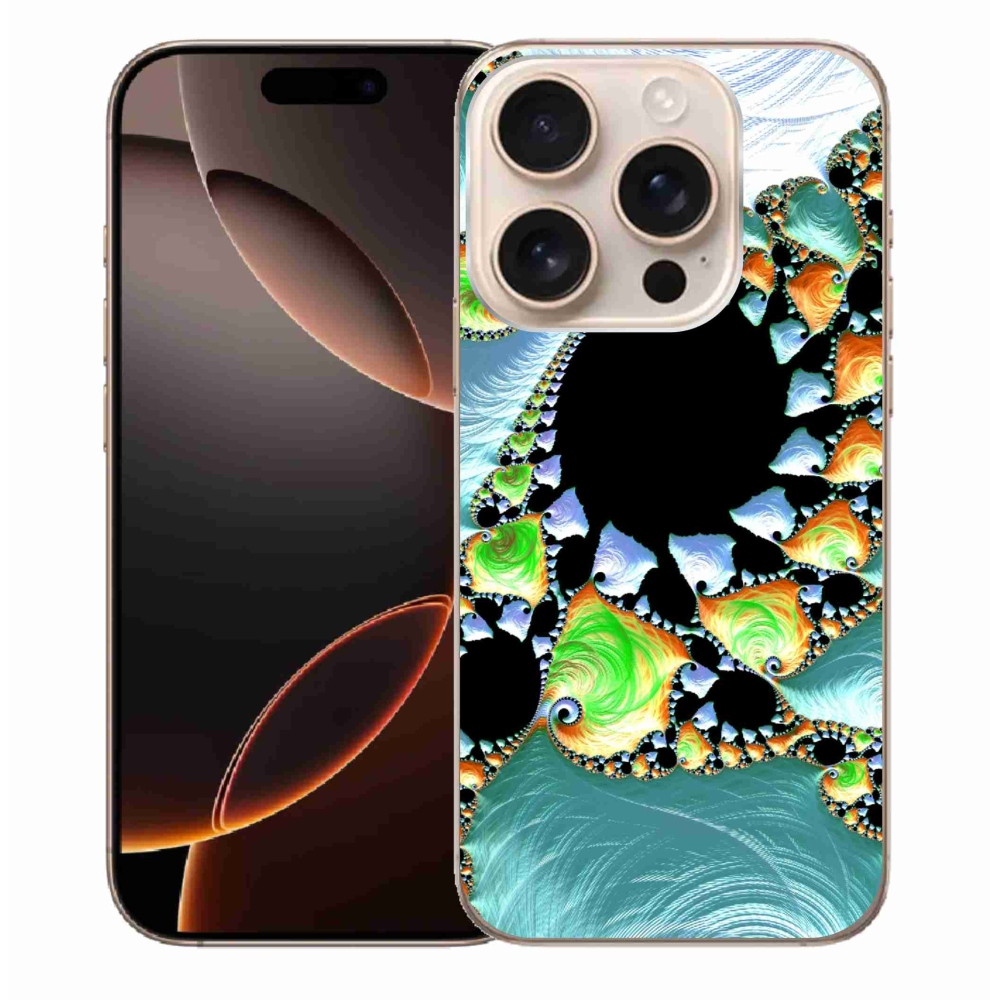 Gelový kryt mmCase na iPhone 16 Pro Max - abstraktní motiv 21