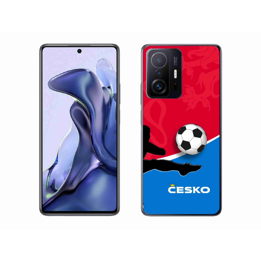 Gelový kryt mmCase na Xiaomi 11T - fotbal Česko 2
