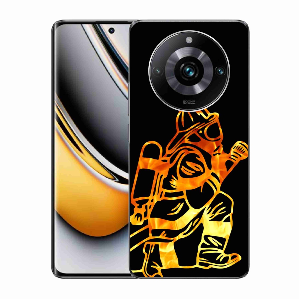 Gelový kryt mmCase na Realme 11 Pro/11 Pro+ - hasič 1