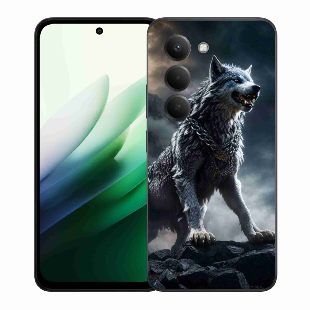 Gelový kryt mmCase na Xiaomi Redmi 15 5G (169mm) - vlk 1