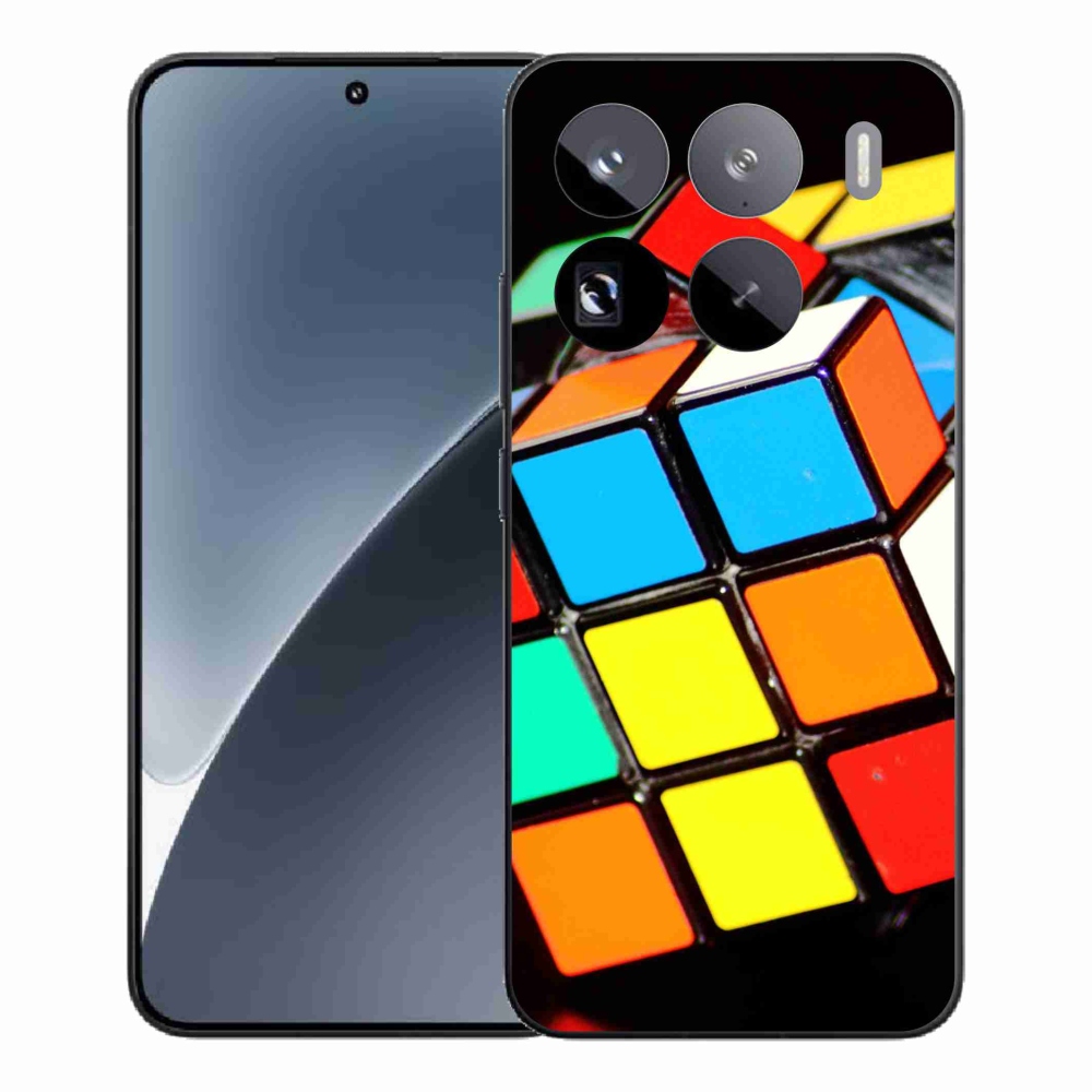 Gelový kryt mmCase na Xiaomi 15 Pro - rubikova kostka