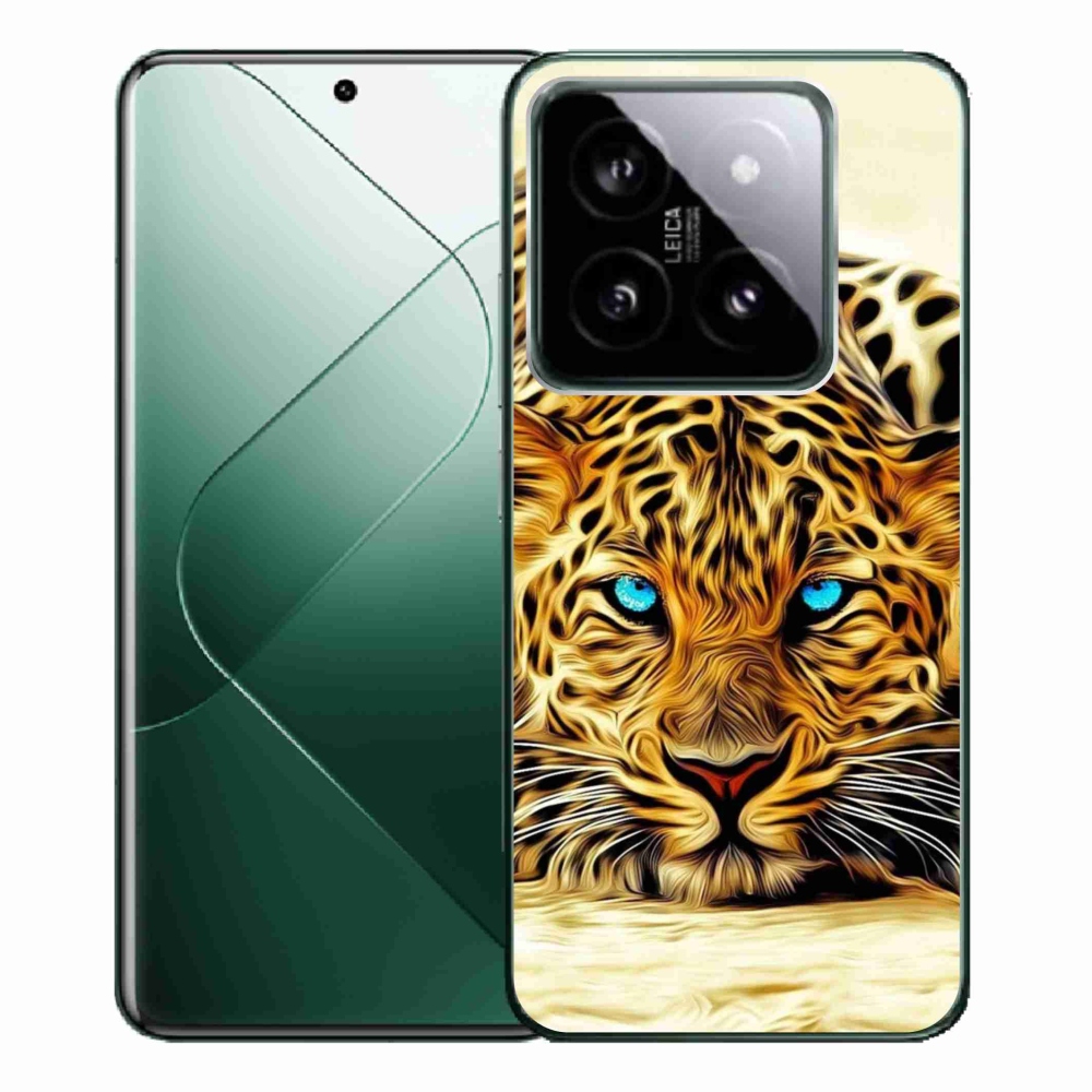 Gelový kryt mmCase na Xiaomi 14 Pro - kreslený tygr