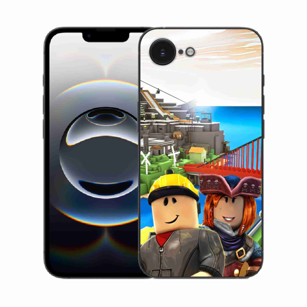 Gelový kryt mmCase na iPhone 16e - roblox 1