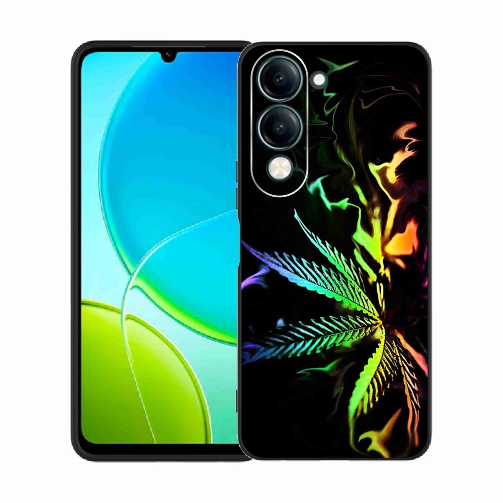 Gelový kryt mmCase na Vivo Y29s 5G - konopí 2