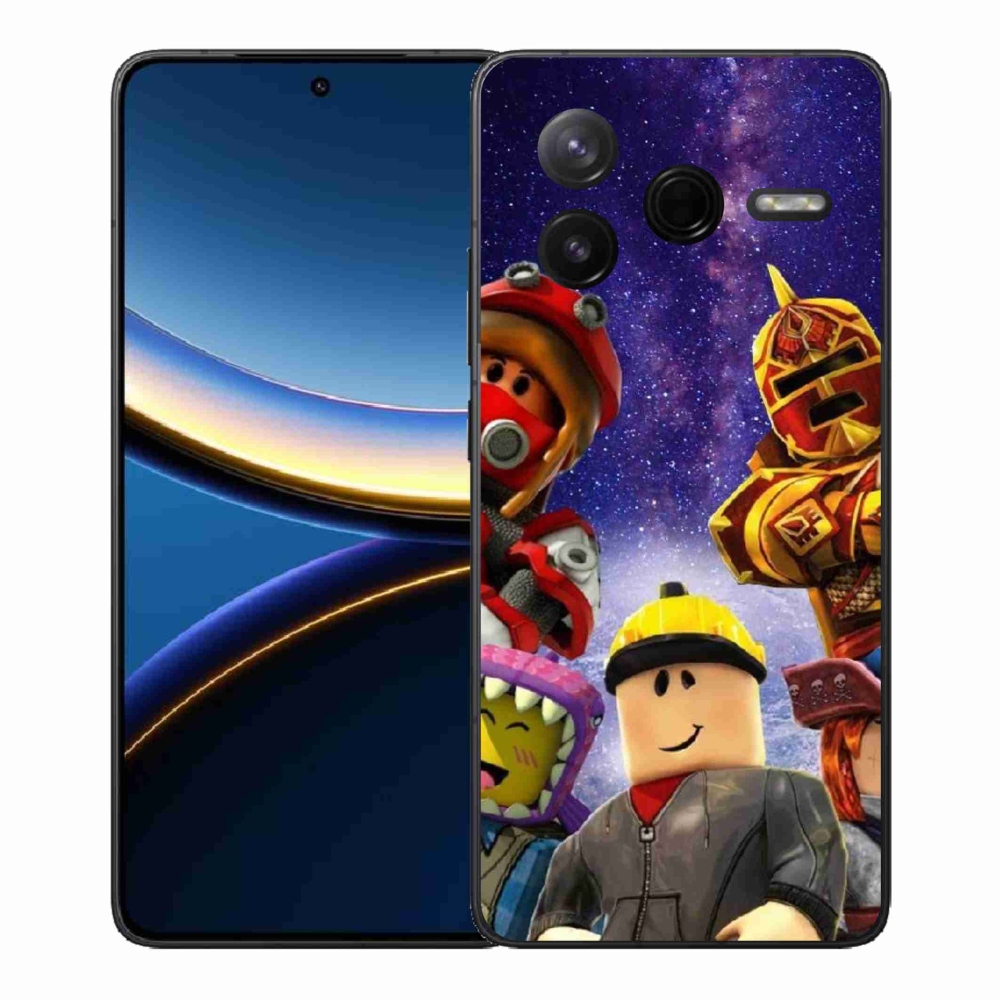 Gelový kryt mmCase na Xiaomi Poco F7 Pro - roblox 3