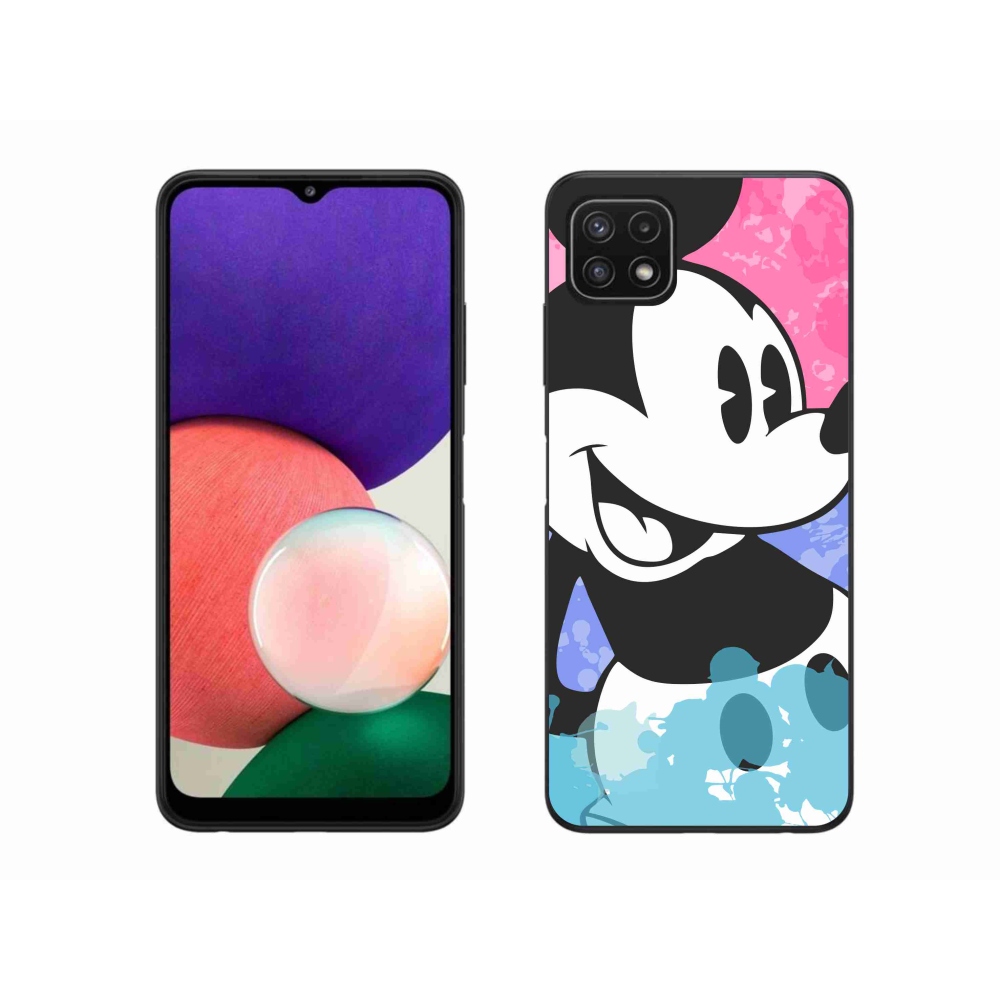 Gelový kryt mmCase na Samsung Galaxy A22 5G - mickey mouse