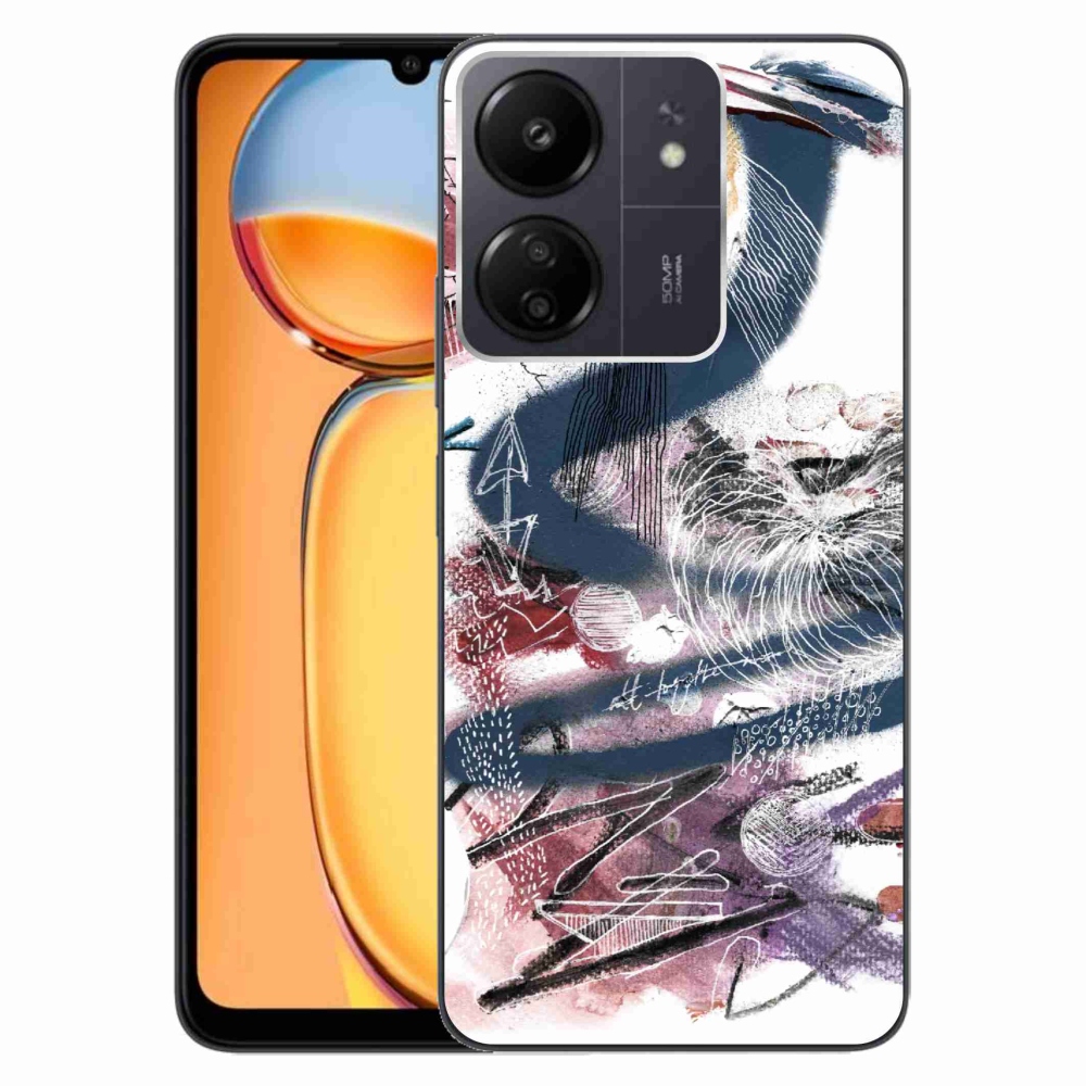 Gelový kryt mmCase na Xiaomi Poco C65/Redmi 13C - abstraktní motiv 28