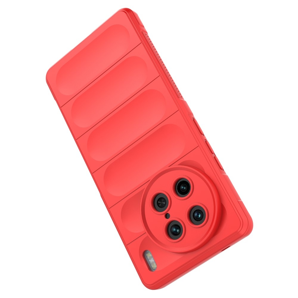 Rugg odolný gelový obal na Vivo X90 Pro - červený