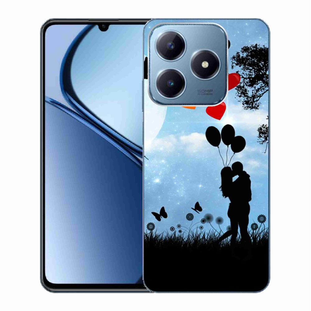 Gelový obal mmCase na Realme C63 - zamilovaný pár