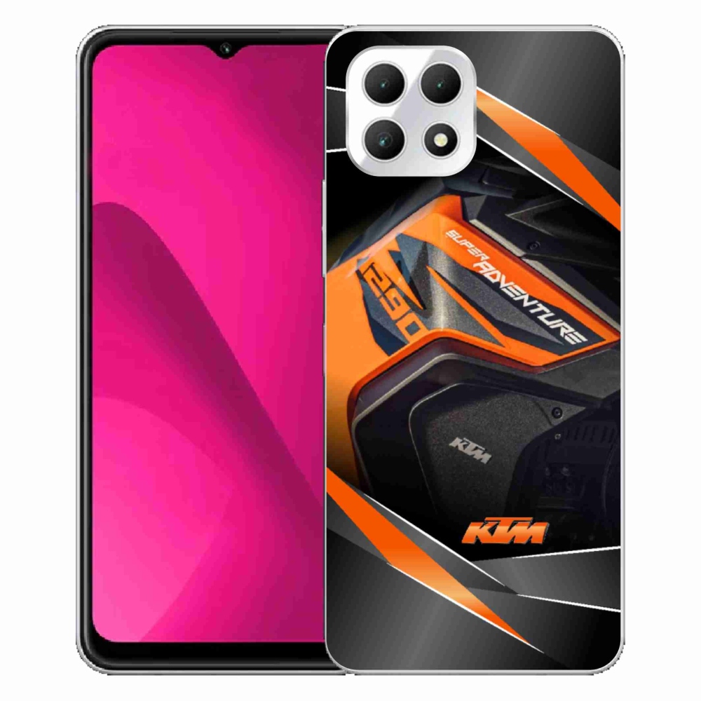 Gelový kryt mmCase na T-Mobile T Phone 2 - motorka ktm