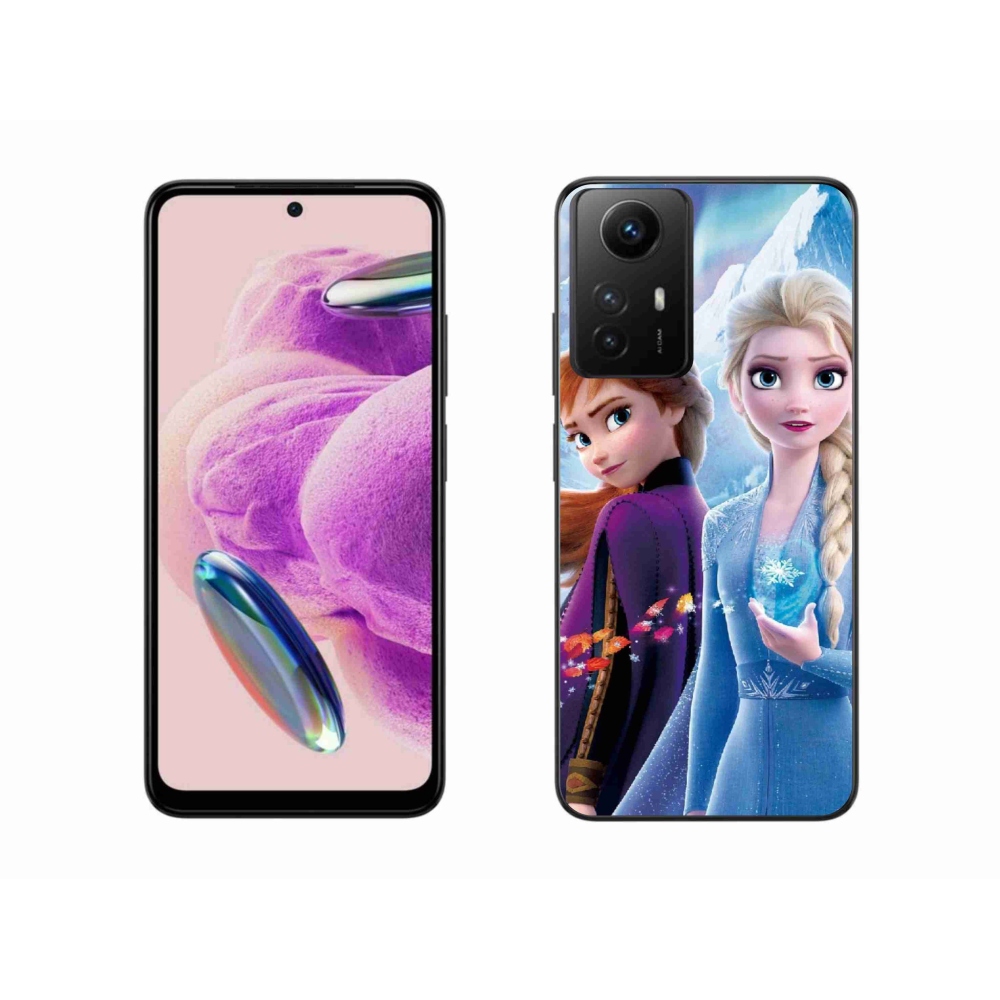Gelový kryt mmCase na Xiaomi Redmi Note 12S - ledové království 3