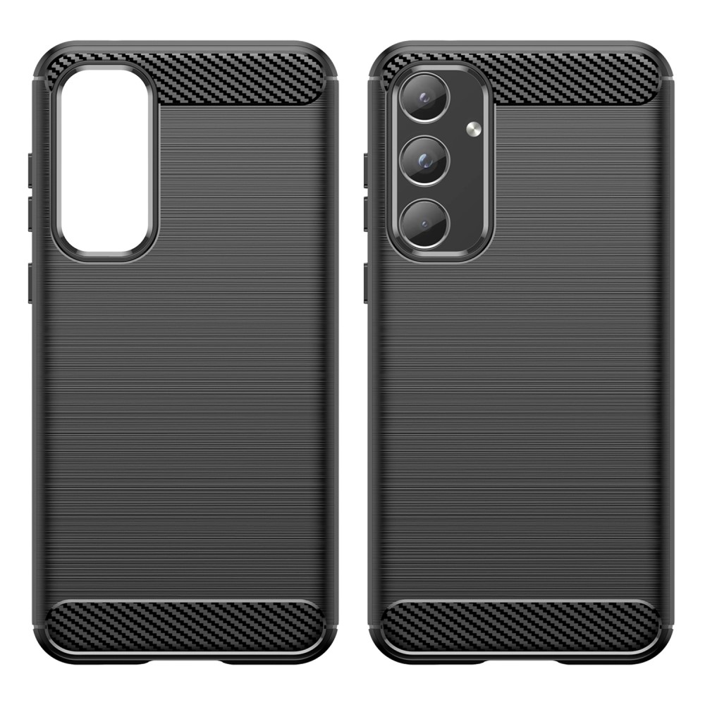 Carbon odolný gelový obal Samsung Galaxy A55 5G - černý