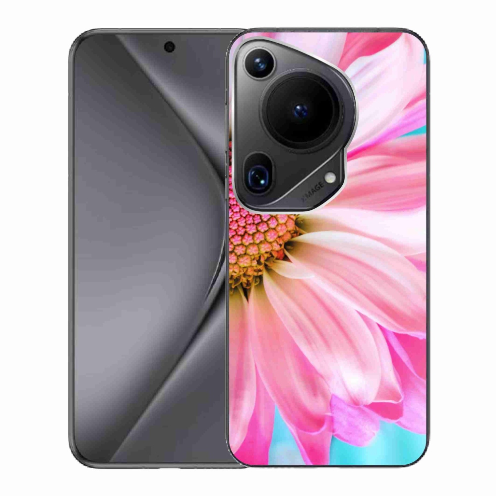 Gelový kryt mmCase na Huawei Pura 70 Ultra - růžová květina