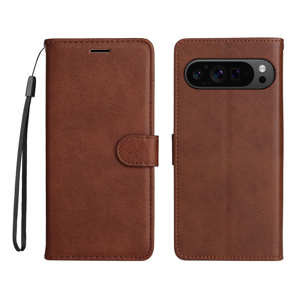 Clots knížkové pouzdro na Google Pixel 10 Pro XL/Pixel 9 Pro XL - hnědé