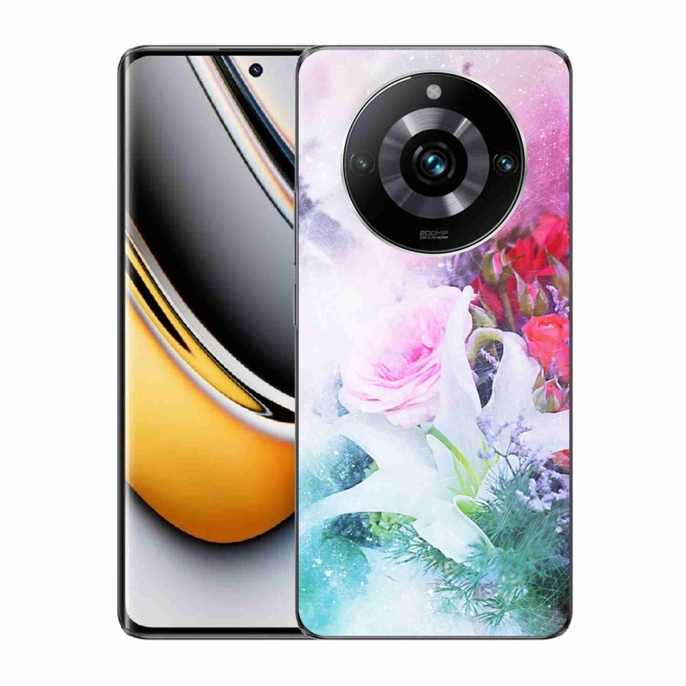 Gelový kryt mmCase na Realme 11 Pro/11 Pro+ - květiny 4