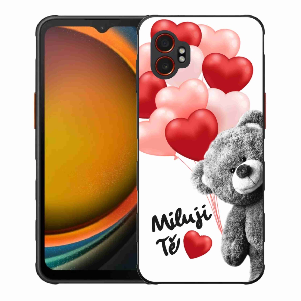 Gelový kryt mmCase na Samsung Galaxy Xcover 7 Pro - miluji Tě