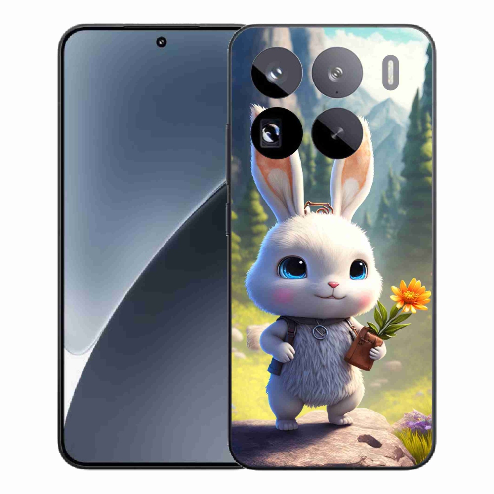 Gelový kryt mmCase na Xiaomi 15 Pro - roztomilý králíček