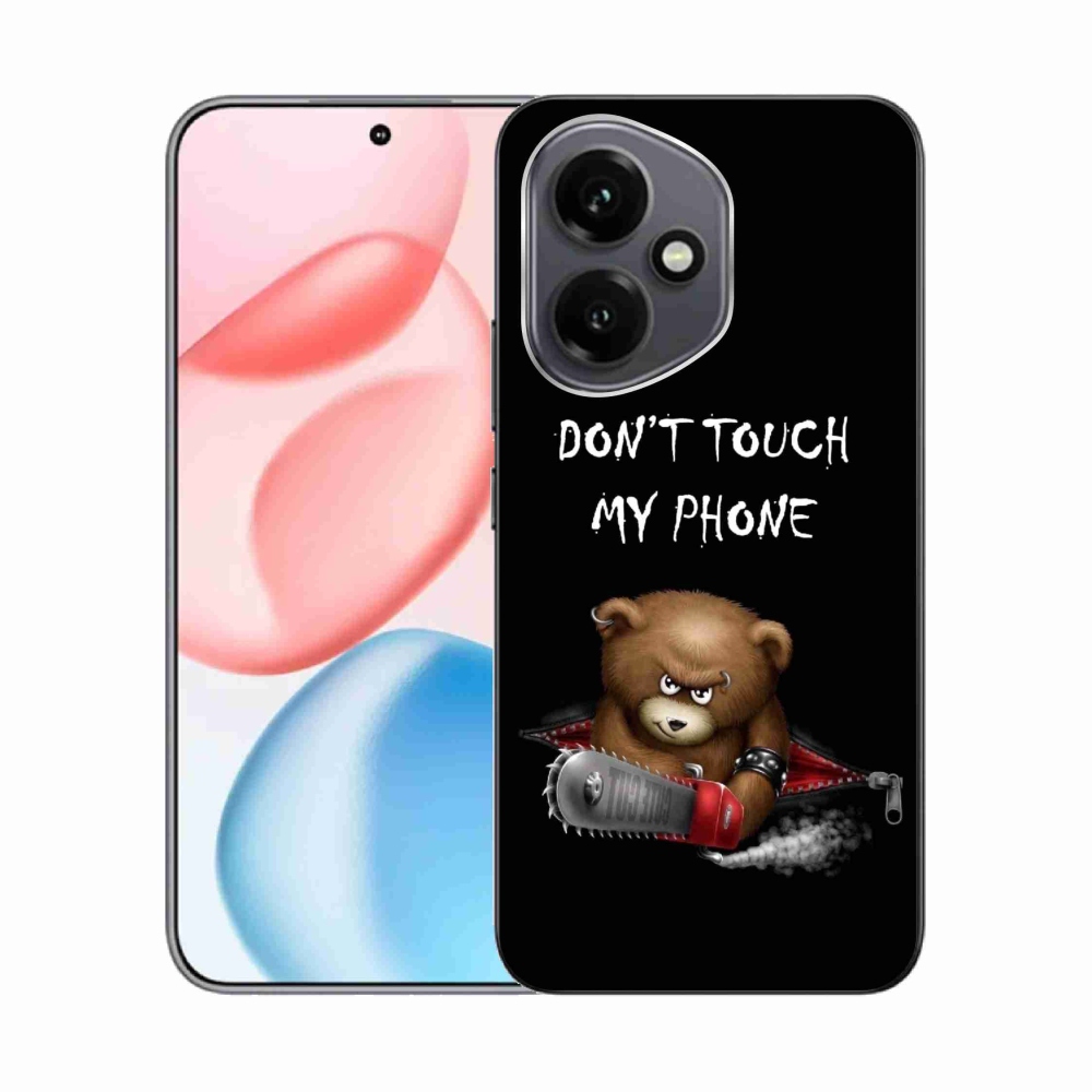 Gelový kryt mmCase na Honor 400 - nesahej na telefon