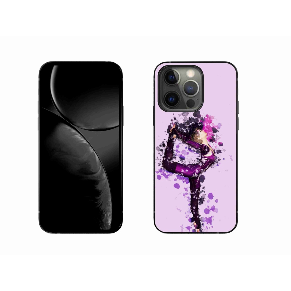 Gelový kryt mmCase na iPhone 13 Pro 6.1 - baletka