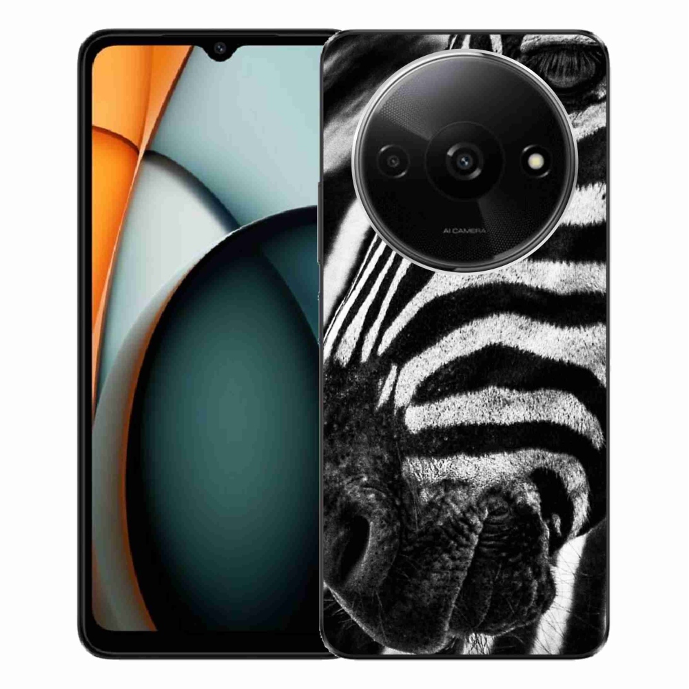 Gelový kryt mmCase na Xiaomi Redmi A3 - zebra