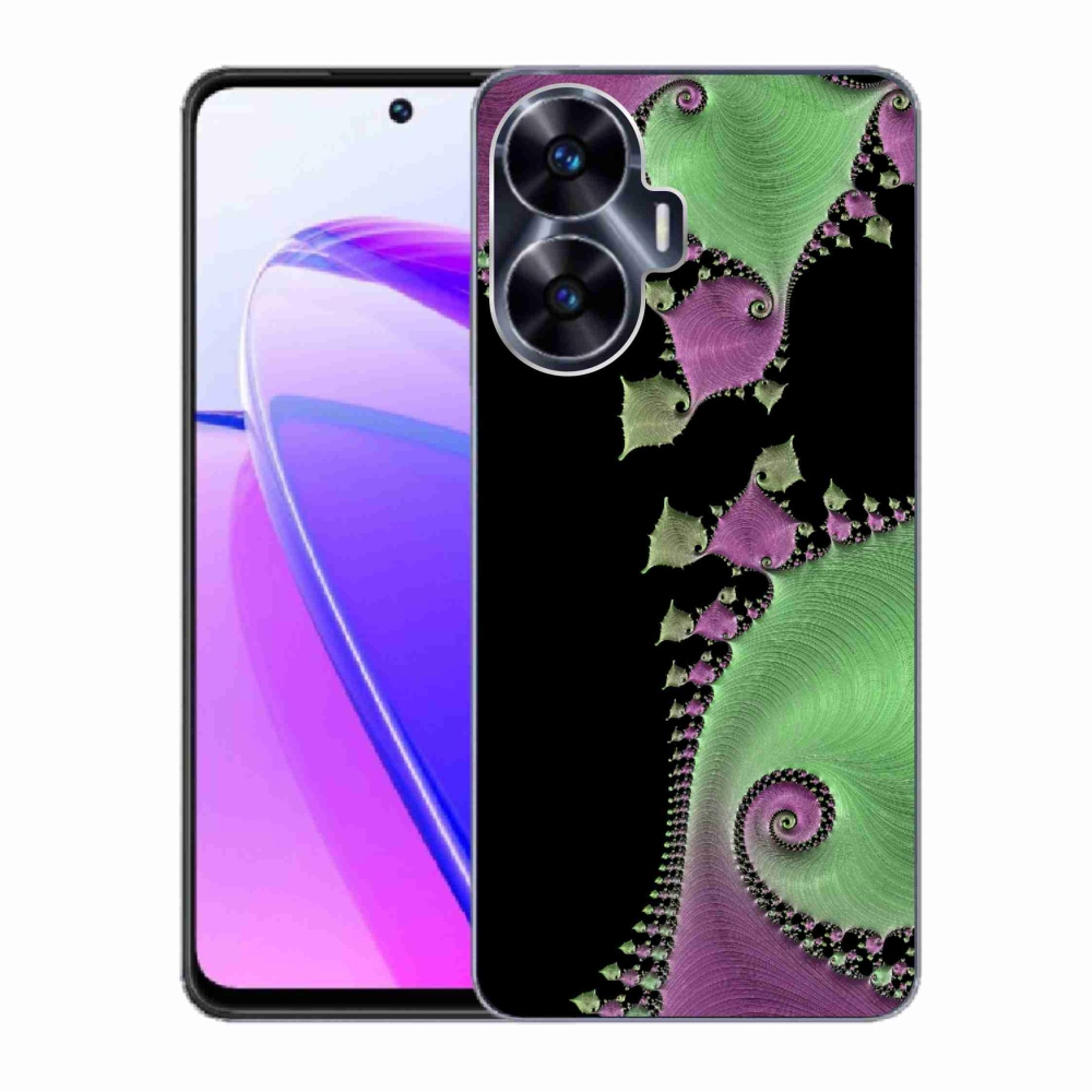 Gelový kryt mmCase na Realme C55 - abstraktní motiv 20