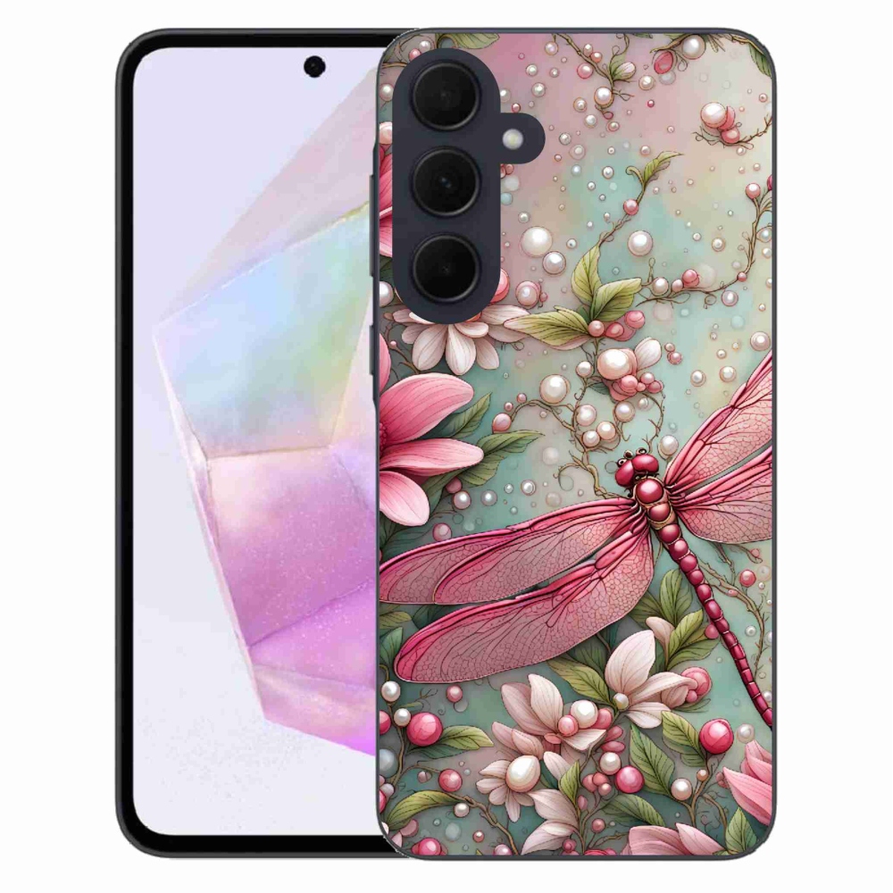 Gelový kryt mmCase na Samsung Galaxy A35 5G - vážka