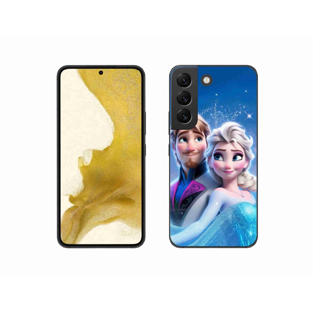 Gelový kryt mmCase na Samsung Galaxy S22 5G - ledové království 1