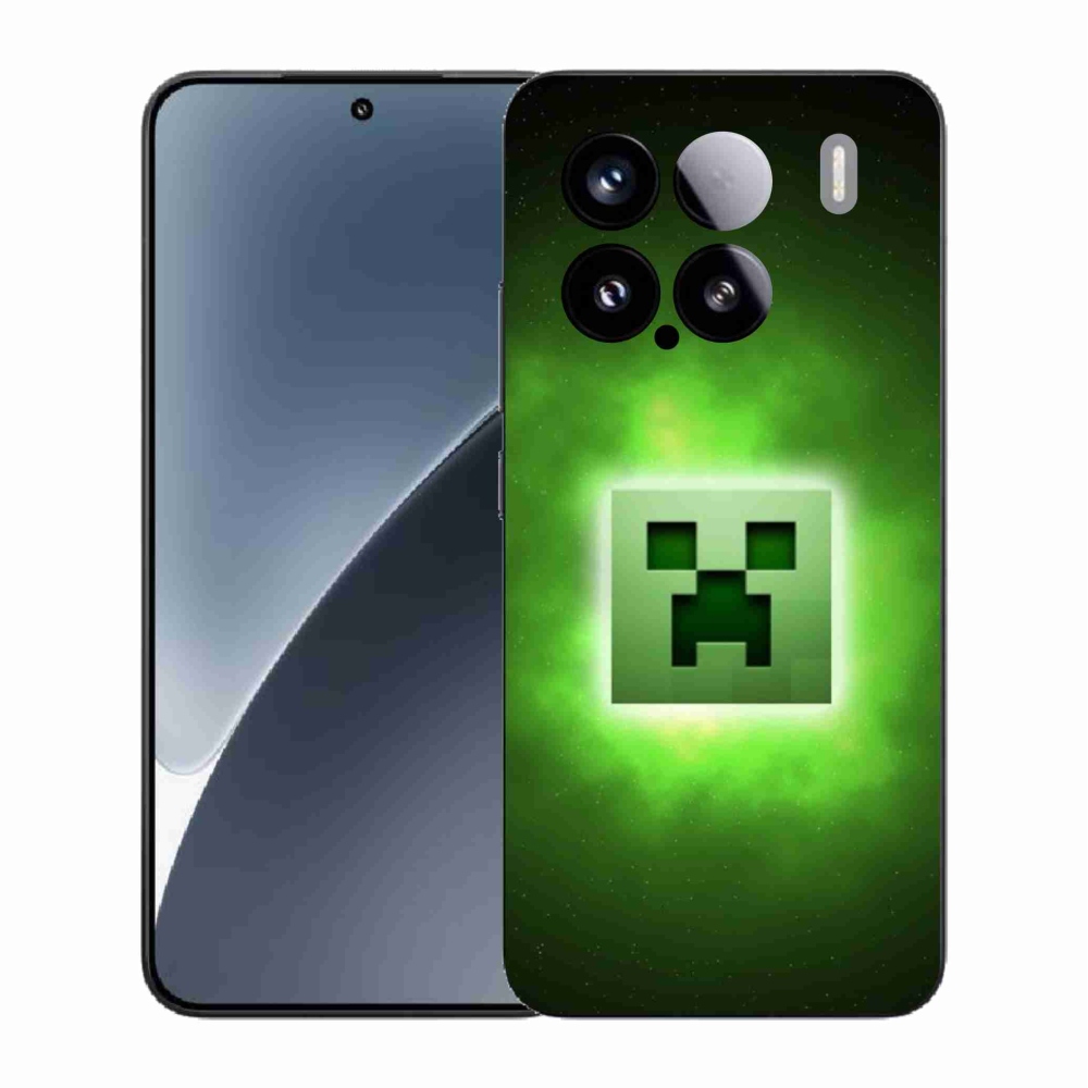 Gelový kryt mmCase na Xiaomi 15 - minecraft
