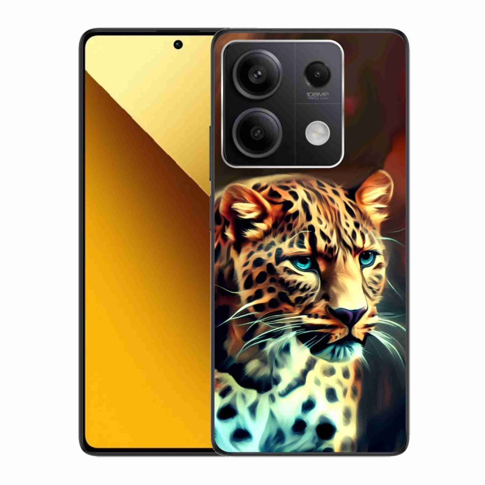 Gelový kryt mmCase na Xiaomi Redmi Note 13 5G - leopard