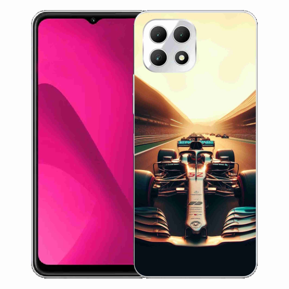 Gelový kryt mmCase na T-Mobile T Phone 2 - formule 1