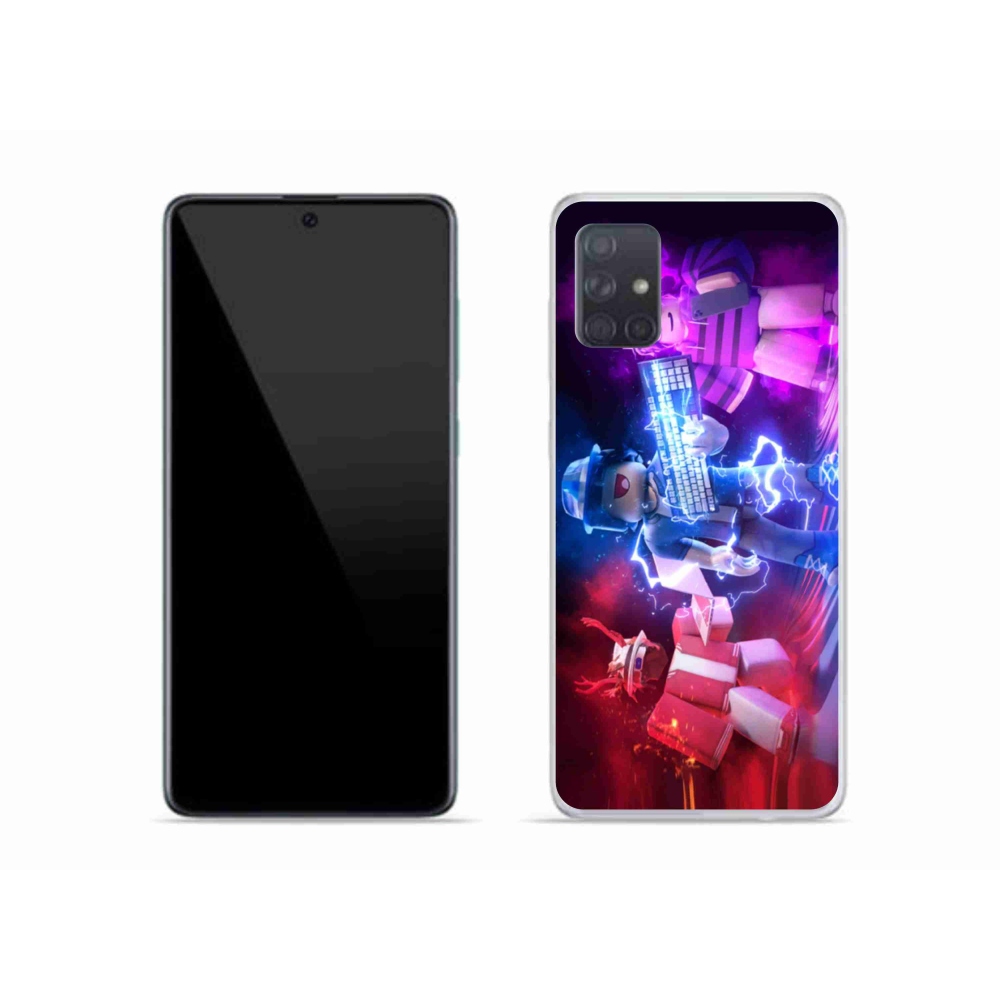 Gelový kryt mmCase na Samsung Galaxy A51 - roblox