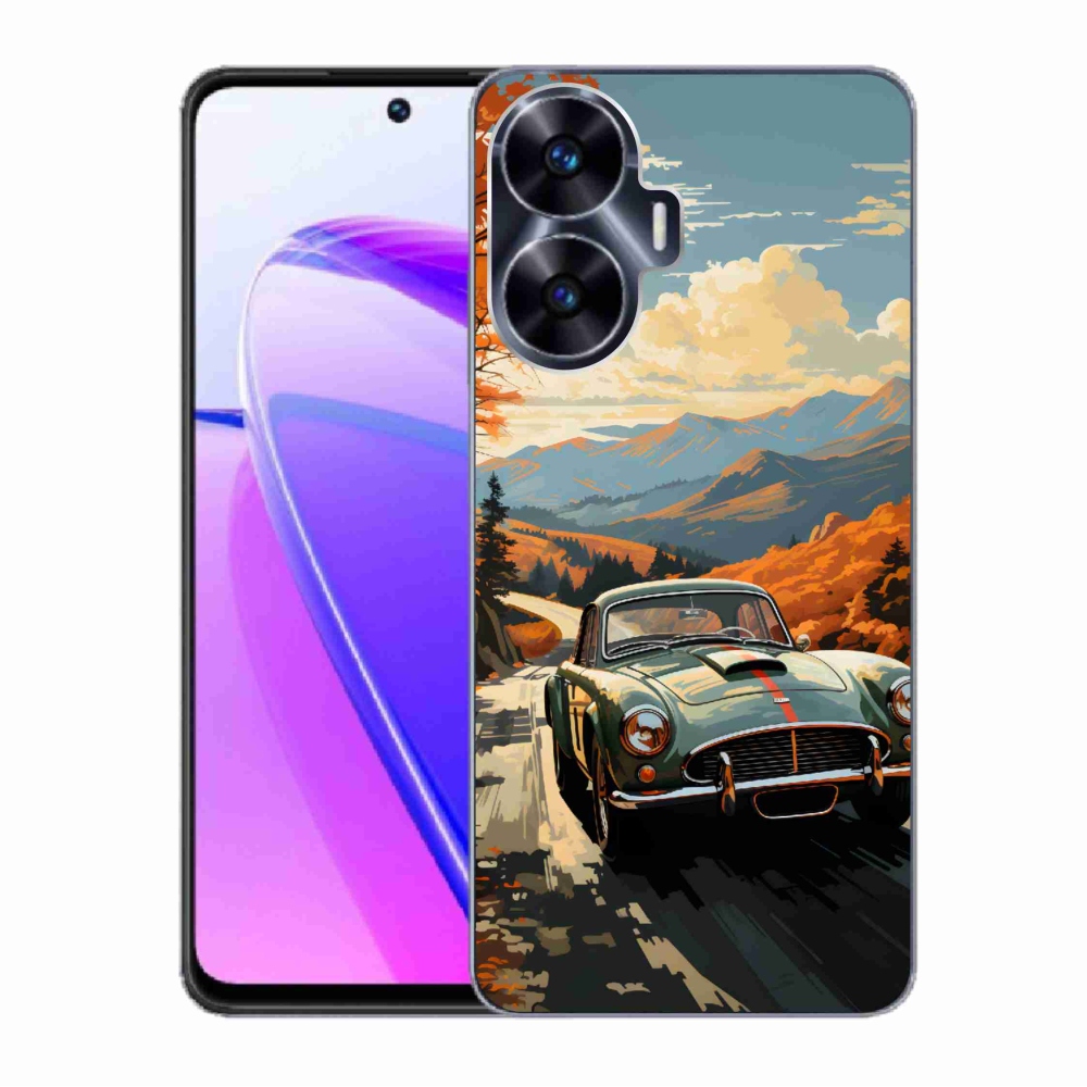 Gelový kryt mmCase na Realme C55 - veterán 1