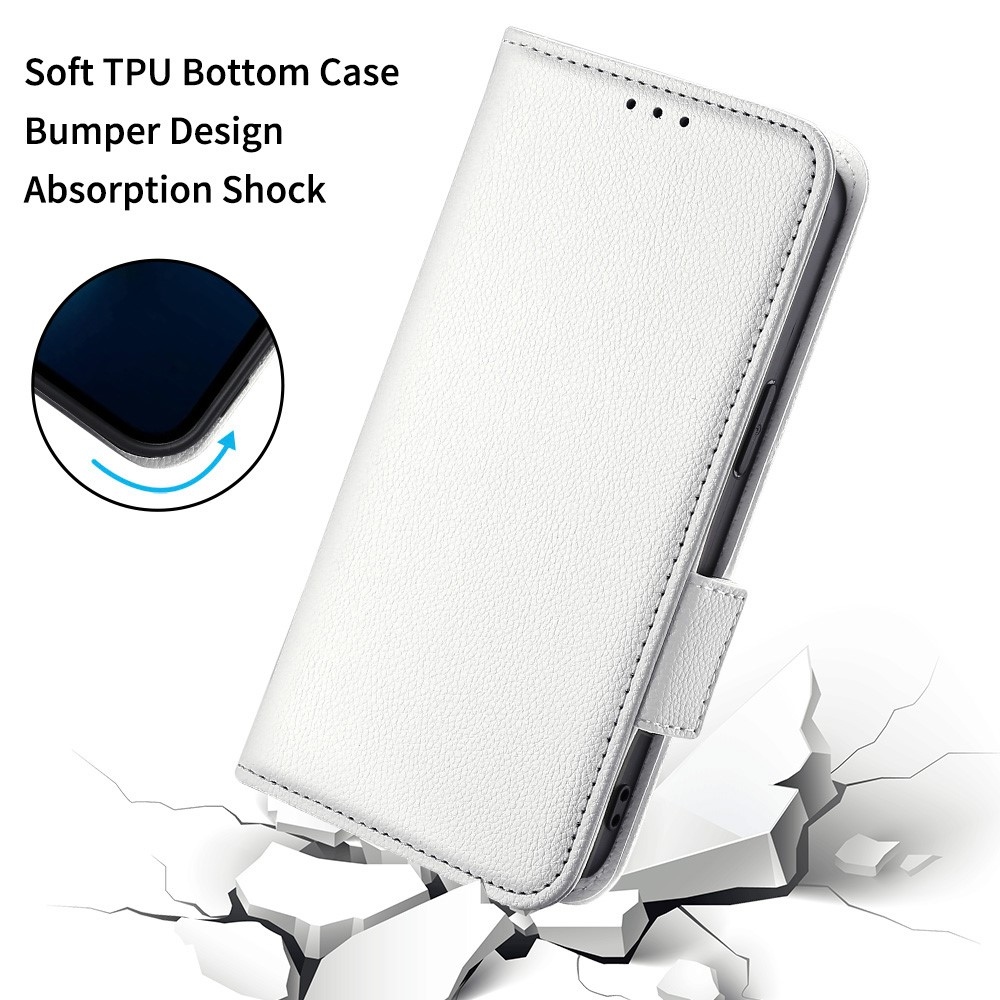 Wallet knížkové pouzdro na Vivo X80 Lite - bílé