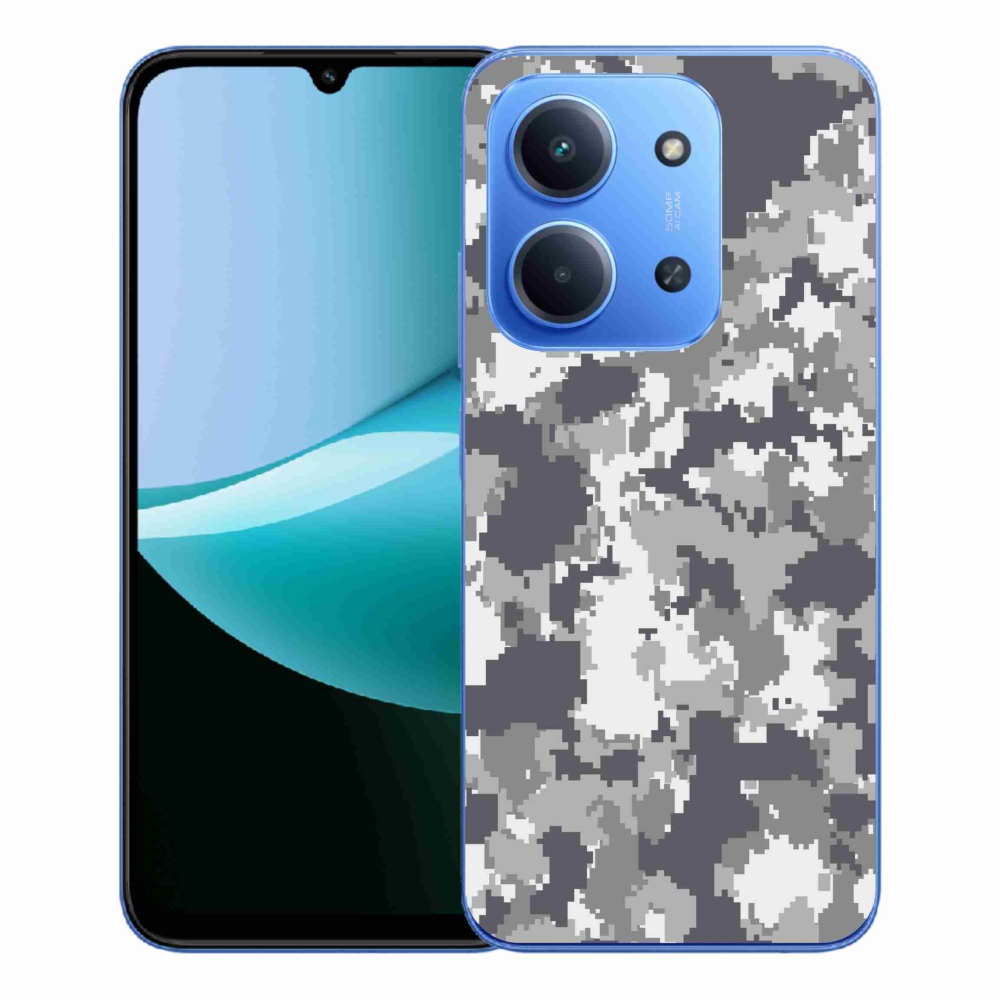 Gelový kryt mmCase na Xiaomi Redmi 15C 4G/5G (173mm) - maskáčový vzor 2
