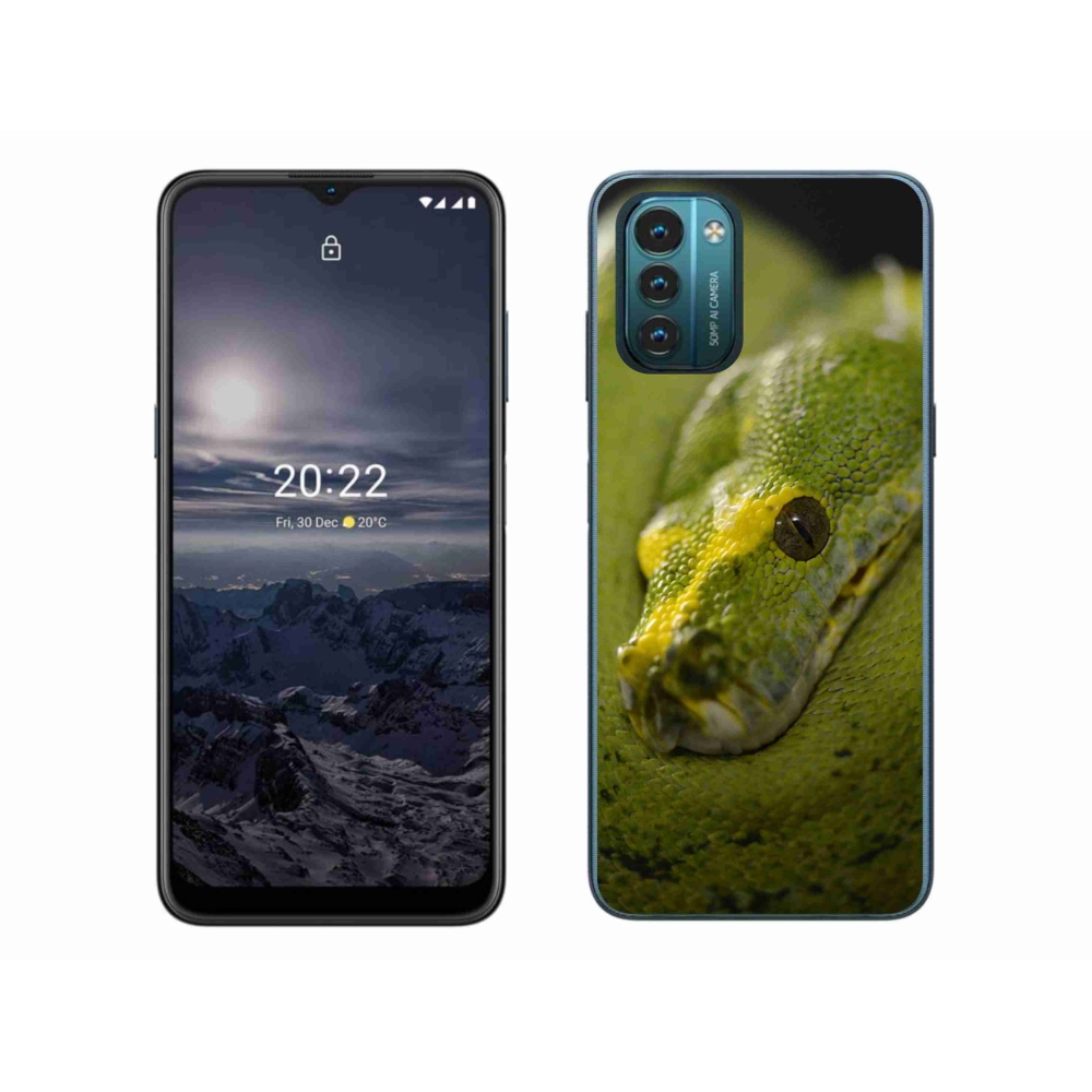 Gelový kryt mmCase na Nokia G11/G21 - had 2