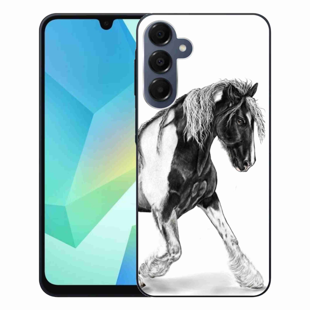 Gelový kryt mmCase na Samsung Galaxy A16 4G/5G - kůň