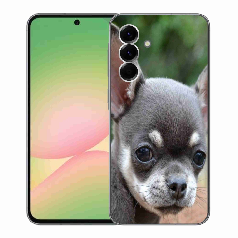 Gelový kryt mmCase na Samsung Galaxy A56 5G - čivava