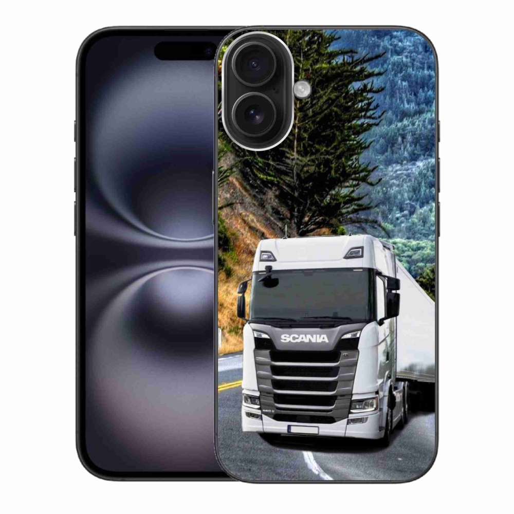 Gelový kryt mmCase na iPhone 16 Plus - kamion 1